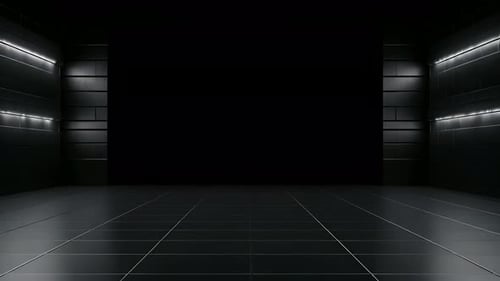 Sleek Corporate Logo Reveal in Modern Dark Studio