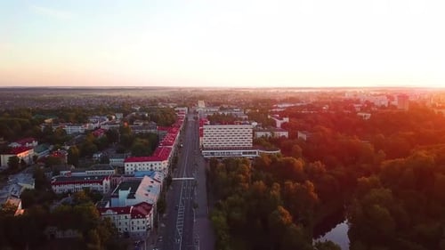 Summer Sunrise In The City Of Vitebsk 026
