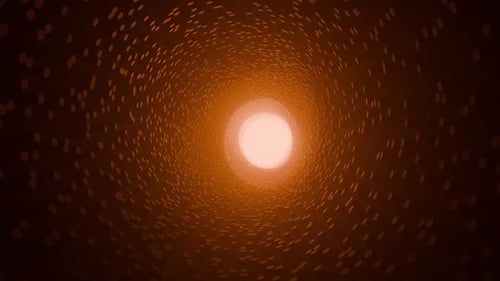 Abstract Glow Tunnel Hd