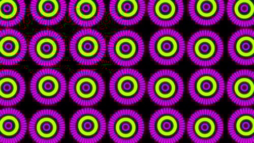 Африканский узор фона, абстрактная анимация африканского узора, африканский бесшовный узор