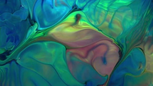 Abstract Colors Swirling Background