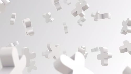 Plus sign background animation