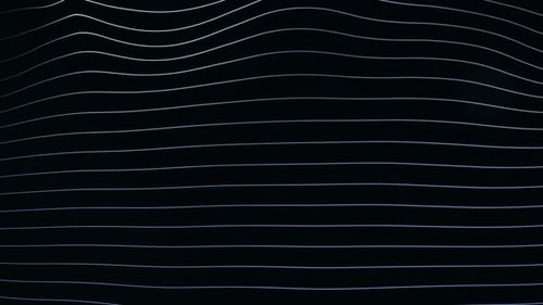 Abstract Wavy Parallel Lines Moving Seamlessly Loopable Background