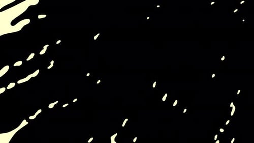 Abstract Black Fluid Reveal Transition