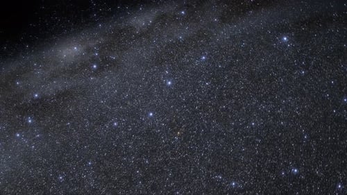 Flying Through Twinkling Stars Deep Space Animation