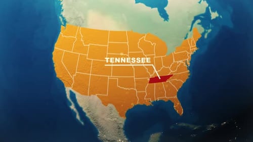 Animated Globe Zoom to Highlight State
