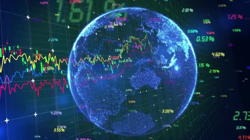 Stock And Financial Market Technology Charts