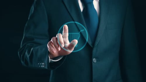 Technologie omnicanal de l'approche commerciale du commerce de détail en ligne
