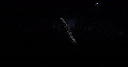 Oumuamua kreist um Neptun