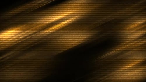 Retro Golden Glitch Light Reveal with Scanlines