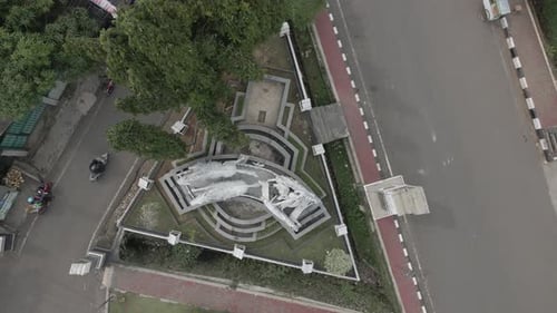 Patung Kuda, Jalan Baru, Purwakarta, West Java, Indonesia