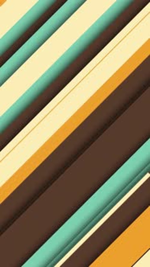 Vertical Video - Retro Diagonal Stripes Pattern Background