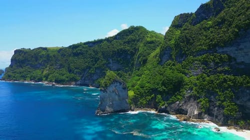 Manta point in Nusa Penida.