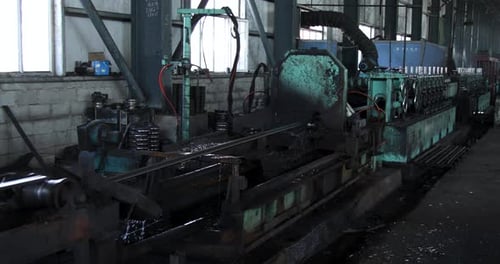 Stainless steel pipes production machines
