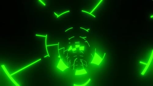 Light Show Extravaganza: Mesmerizing Nightclub Visuals 4K