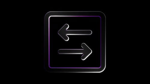 Transferir ícones de setas pretas