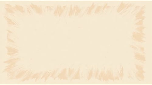 Beige sketchy brushstroke decorative border frame copy space textured parchment seamless loop hand d