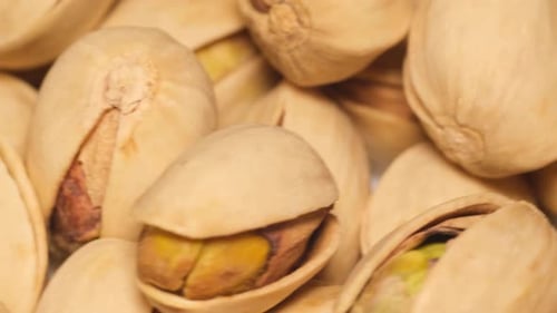 Close Up of Shelled Pistachios