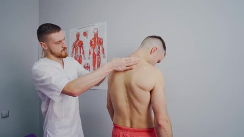 Orthopedic Doctor and Patient