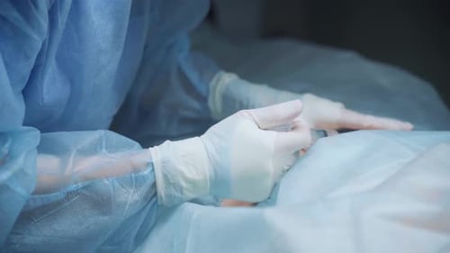 Injection Administered by Medical Professional in Hospital