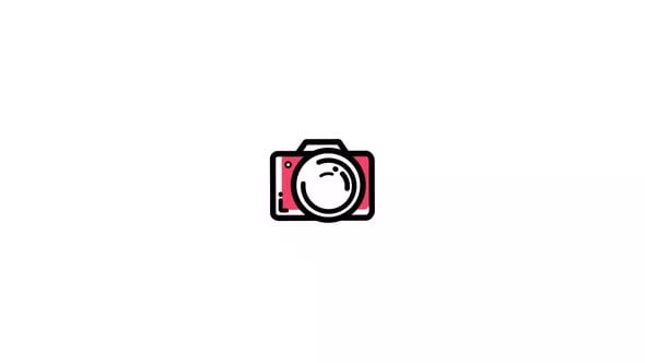 Animated Camera Icon, Elements Motion Graphics ft. animation & camera ...
