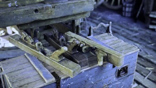 Detailed View of Tools and Materials in Vintage Repair Setting