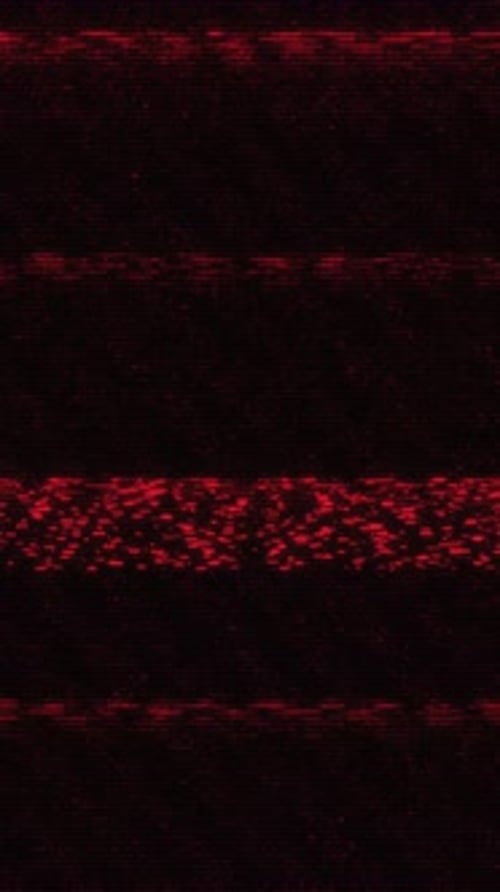 Tv Retro Red Vertical Static