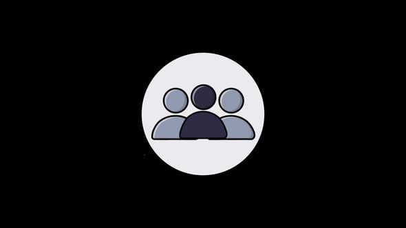 Targeted Audience Animation Video - Transparent, Backgrounds Motion ...