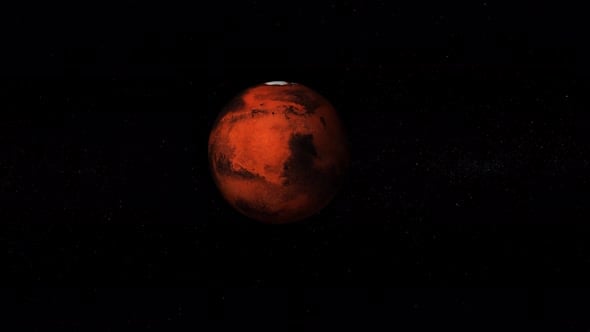 3d Rotated Zoom In Mars Planet, Backgrounds Motion Graphics ft ...