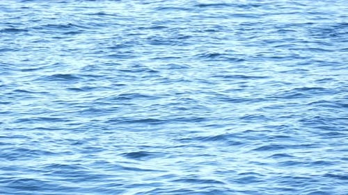 Beautiful Blue Water Surface Aqua