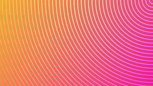 Abstract Geometric Concentric Circles Background Animation