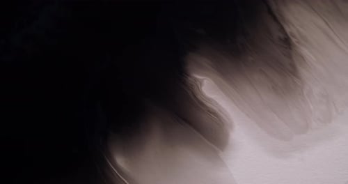 Spreading Paint Grunge Liquid Smooth Spill Paper