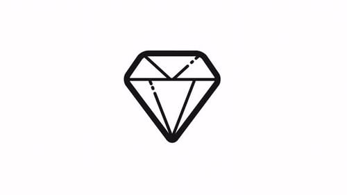Animierter Diamant, Symbol Alpha Channel