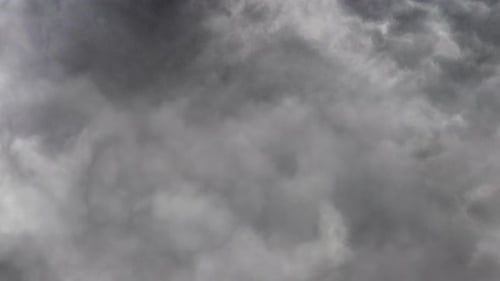 Dark Clouds Billowing Across the Sky