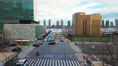 Tudor City New York City Panoramic East Side