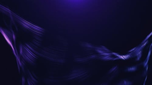 Abstract Purple Flowing Lines Motion Background