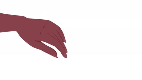 Animated Couple Hands Joining with Wedding Ring Reveal