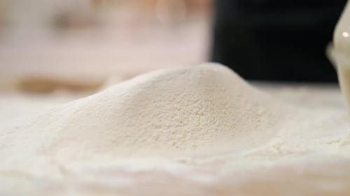 Flour and Wheat for Baking Preparation