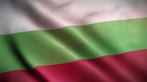 Realistic Waving Flag Background Animation with Light Effects