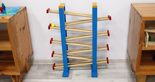 Ball Rolling Down a Ramp