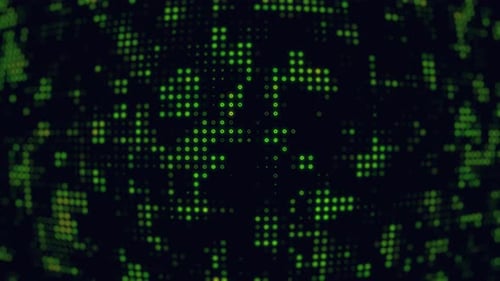 digital technology code background