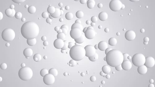 Spheres Shapes Moving Abstract Abstract Seamless Loop Animation