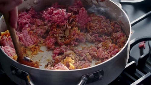 Making Bolognese Sauce