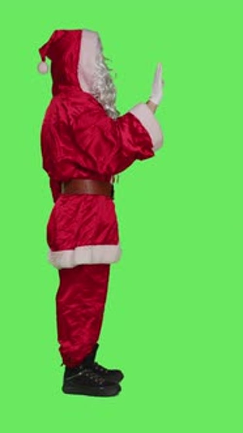 Vertical Video Profile of Christmas Embodiment Character