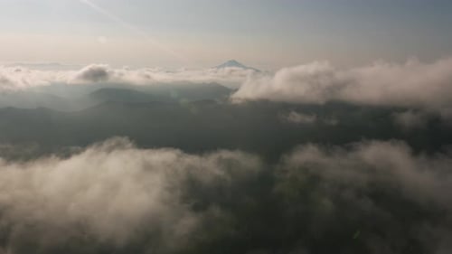 Oregon Circa-2019. Aerial View of Forest and Wilderness Area in Oregon