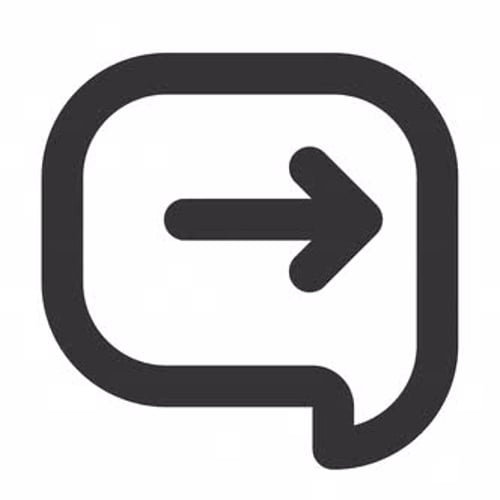 Message Forward Animation Icon