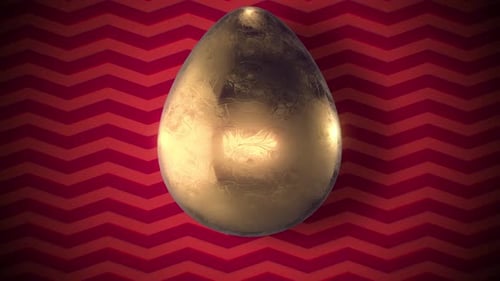 Easter Egg Forming Shape Loop