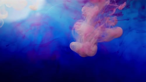 Fundo de onda líquida com respingo de tinta abstrata