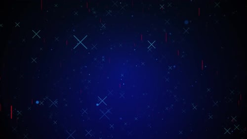 Animierter elektronisch Hintergrund für die Montage