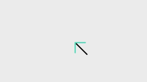 Up Left Arrow Animated Icon